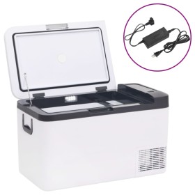 Cooler with handle and black and white PP and PE adapter 18 L by vidaXL, Refrigerators - Ref: Foro24-3154633, Price: 323,99 €...