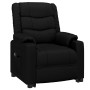 Sillón elevable cuero sintético negro de vidaXL, Sillones - Ref: Foro24-3143463, Precio: 380,41 €, Descuento: %