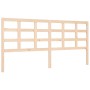 Estructura de cama con cabecero madera maciza 180x200 cm de vidaXL, Camas y somieres - Ref: Foro24-3192116, Precio: 160,31 €,...