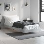 Estructura de cama madera de ingeniería gris hormigón 75x190 cm de vidaXL, Camas y somieres - Ref: Foro24-832209, Precio: 84,...