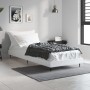 Estructura de cama madera de ingeniería blanca 75x190 cm de vidaXL, Camas y somieres - Ref: Foro24-832309, Precio: 79,34 €, D...