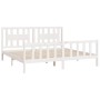 White pine wood bed frame with headboard 180x200cm by vidaXL, Beds and slatted bases - Ref: Foro24-3188182, Price: 176,55 €, ...