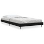 Estructura de cama madera de ingeniería negra 100x200 cm de vidaXL, Camas y somieres - Ref: Foro24-832262, Precio: 85,26 €, D...