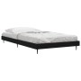 Estructura de cama madera de ingeniería negra 100x200 cm de vidaXL, Camas y somieres - Ref: Foro24-832262, Precio: 85,26 €, D...