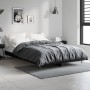 Estructura de cama madera de ingeniería negra 120x190 cm de vidaXL, Camas y somieres - Ref: Foro24-832190, Precio: 126,43 €, ...