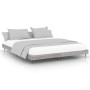 Estructura de cama madera de ingeniería gris Sonoma 140x200 cm de vidaXL, Camas y somieres - Ref: Foro24-832251, Precio: 113,...