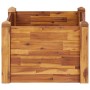 Arriate de madera maciza de acacia 60x60x44 cm de vidaXL, Maceteros y jardineras - Ref: Foro24-46576, Precio: 84,76 €, Descue...