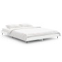 Estructura de cama madera de ingeniería blanca 140x190 cm de vidaXL, Camas y somieres - Ref: Foro24-832173, Precio: 130,29 €,...