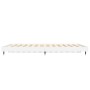 Estructura de cama madera de ingeniería blanco brillo 140x190cm de vidaXL, Camas y somieres - Ref: Foro24-832175, Precio: 141...