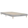 Estructura de cama madera de ingeniería gris hormigón 90x190 cm de vidaXL, Camas y somieres - Ref: Foro24-832097, Precio: 83,...