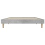 Estructura de cama madera de ingeniería gris hormigón 90x190 cm de vidaXL, Camas y somieres - Ref: Foro24-832097, Precio: 83,...