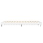 White engineered wood bed frame 135x190 cm by vidaXL, Beds and slatted bases - Ref: Foro24-832285, Price: 115,51 €, Discount: %