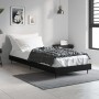 Estructura de cama madera de ingeniería negra 75x190 cm de vidaXL, Camas y somieres - Ref: Foro24-832310, Precio: 73,29 €, De...