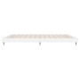 Estructura de cama madera de ingeniería blanco brillo 200x200cm de vidaXL, Camas y somieres - Ref: Foro24-832215, Precio: 141...