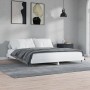 Estructura de cama madera de ingeniería blanca 150x200 cm de vidaXL, Camas y somieres - Ref: Foro24-832133, Precio: 138,21 €,...