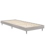 Sonoma-grauer Holzwerkstoff-Bettrahmen 75 x 190 cm von vidaXL, Betten und Lattenroste - Ref: Foro24-832315, Preis: 76,79 €, R...