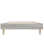 Estructura de cama madera contrachapada gris Sonoma 75x190 cm de vidaXL, Camas y somieres - Ref: Foro24-832107, Precio: 88,99...