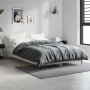 Estructura de cama madera de ingeniería gris Sonoma 120x190 cm de vidaXL, Camas y somieres - Ref: Foro24-832299, Precio: 112,...