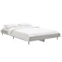 Estructura de cama madera de ingeniería gris Sonoma 120x190 cm de vidaXL, Camas y somieres - Ref: Foro24-832299, Precio: 107,...