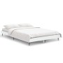 Estructura de cama madera de ingeniería blanca 120x190 cm de vidaXL, Camas y somieres - Ref: Foro24-832293, Precio: 112,83 €,...