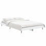 Estructura de cama madera de ingeniería blanca 120x190 cm de vidaXL, Camas y somieres - Ref: Foro24-832293, Precio: 112,83 €,...