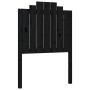 Single bed frame with black solid wood headboard by vidaXL, Beds and slatted bases - Ref: Foro24-3192260, Price: 131,78 €, Di...