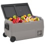 Cooler with wheels and black and gray PP and PE adapter 36 L by vidaXL, Refrigerators - Ref: Foro24-3154638, Price: 382,99 €,...