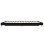 Estructura de cama madera de ingeniería negra 140x190 cm de vidaXL, Camas y somieres - Ref: Foro24-832174, Precio: 119,58 €, ...