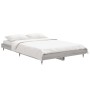 Estructura de cama madera de ingeniería gris Sonoma 120x190 cm de vidaXL, Camas y somieres - Ref: Foro24-832195, Precio: 114,...