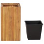 Solid acacia wood planter box 33.5x33.5x60 cm by vidaXL, Pots and planters - Ref: Foro24-46570, Price: 110,05 €, Discount: %