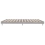 Sonoma gray engineered wood bed frame 120x200 cm by vidaXL, Beds and slatted bases - Ref: Foro24-832259, Price: 115,65 €, Dis...