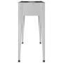 Galvanized steel planter 100.5x40.5x90 cm by vidaXL, Pots and planters - Ref: Foro24-152262, Price: 59,51 €, Discount: %