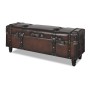 Brown 3-piece storage bench set by vidaXL, Benches for halls and storage - Ref: Foro24-240551, Price: 265,99 €, Discount: %