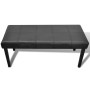 Black High Quality Artificial Leather Bench by vidaXL, Benches for halls and storage - Ref: Foro24-241104, Price: 81,12 €, Di...