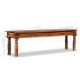 Solid sheesham wood castle bench 160x35x45 cm by vidaXL, Benches for halls and storage - Ref: Foro24-244353, Price: 241,99 €,...