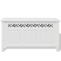 Baroque-style white MDF storage bench by vidaXL, Benches for halls and storage - Ref: Foro24-242646, Price: 158,38 €, Discoun...