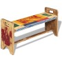 Recycled solid wood cola bench 100x30x50 cm by vidaXL, Benches for halls and storage - Ref: Foro24-243457, Price: 185,51 €, D...