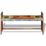 Recycled solid wood cola bench 100x30x50 cm by vidaXL, Benches for halls and storage - Ref: Foro24-243457, Price: 185,51 €, D...