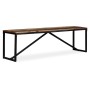 Recycled solid wood bench 160x35x45 cm by vidaXL, Benches for halls and storage - Ref: Foro24-244903, Price: 147,15 €, Discou...