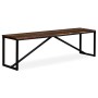 Recycled solid wood bench 160x35x45 cm by vidaXL, Benches for halls and storage - Ref: Foro24-244903, Price: 147,15 €, Discou...