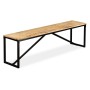 Solid mango wood bench 160x35x45 cm by vidaXL, Benches for halls and storage - Ref: Foro24-244904, Price: 185,18 €, Discount: %