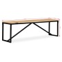 Solid mango wood bench 160x35x45 cm by vidaXL, Benches for halls and storage - Ref: Foro24-244904, Price: 185,18 €, Discount: %