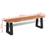 Solid acacia wood bench 145 cm by vidaXL, Benches for halls and storage - Ref: Foro24-245687, Price: 233,99 €, Discount: %