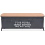 Storage bench with cushion 103x30x40 cm by vidaXL, Benches for halls and storage - Ref: Foro24-245459, Price: 192,99 €, Disco...