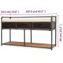 Storage bench with cushion 107.5x34.5x59 cm by vidaXL, Benches for halls and storage - Ref: Foro24-245461, Price: 220,34 €, D...