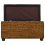 Brown seagrass 2-piece bench set by vidaXL, Benches for halls and storage - Ref: Foro24-246108, Price: 135,23 €, Discount: %