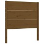 Estructura de cama con cabecero madera maciza marrón miel de vidaXL, Camas y somieres - Ref: Foro24-3192714, Precio: 116,99 €...