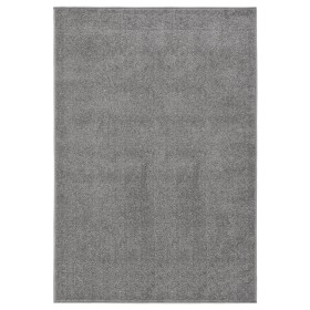 Alfombra de pelo corto gris 200x290 cm de vidaXL, Alfombras - Ref: Foro24-340318, Precio: 109,99 €, Descuento: %