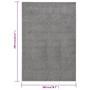 Alfombra de pelo corto gris 200x290 cm de vidaXL, Alfombras - Ref: Foro24-340318, Precio: 110,57 €, Descuento: %