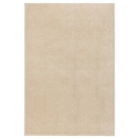 Beige short pile rug 160x230 cm by vidaXL, Rugs - Ref: Foro24-340333, Price: 76,17 €, Discount: %